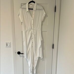 L*Space White Midi Dress